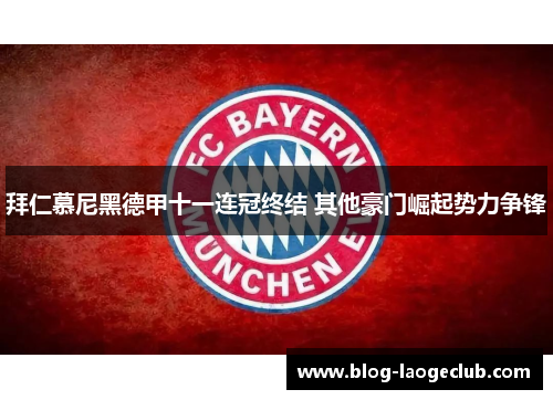 拜仁慕尼黑德甲十一连冠终结 其他豪门崛起势力争锋