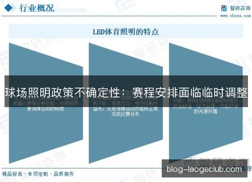 球场照明政策不确定性：赛程安排面临临时调整